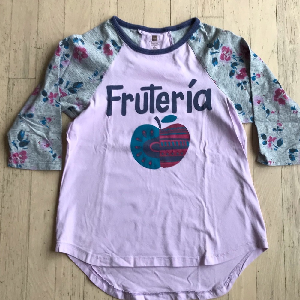 Tea Collection Shirt Girls Size 8-10